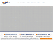 Tablet Screenshot of mudanzastormessalamanca.com